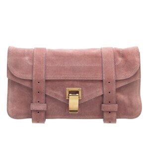 Proenza Schouler Pink Suede Leather Bag